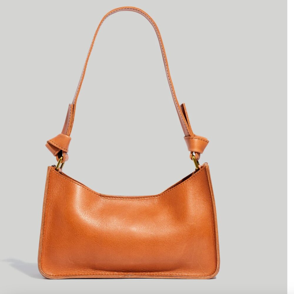 Madewell Cognac Leather Shoulder Bag